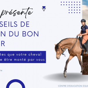 Replay Conférence : 10 conseils de Position et Fonctionnement du Bon Cavalier